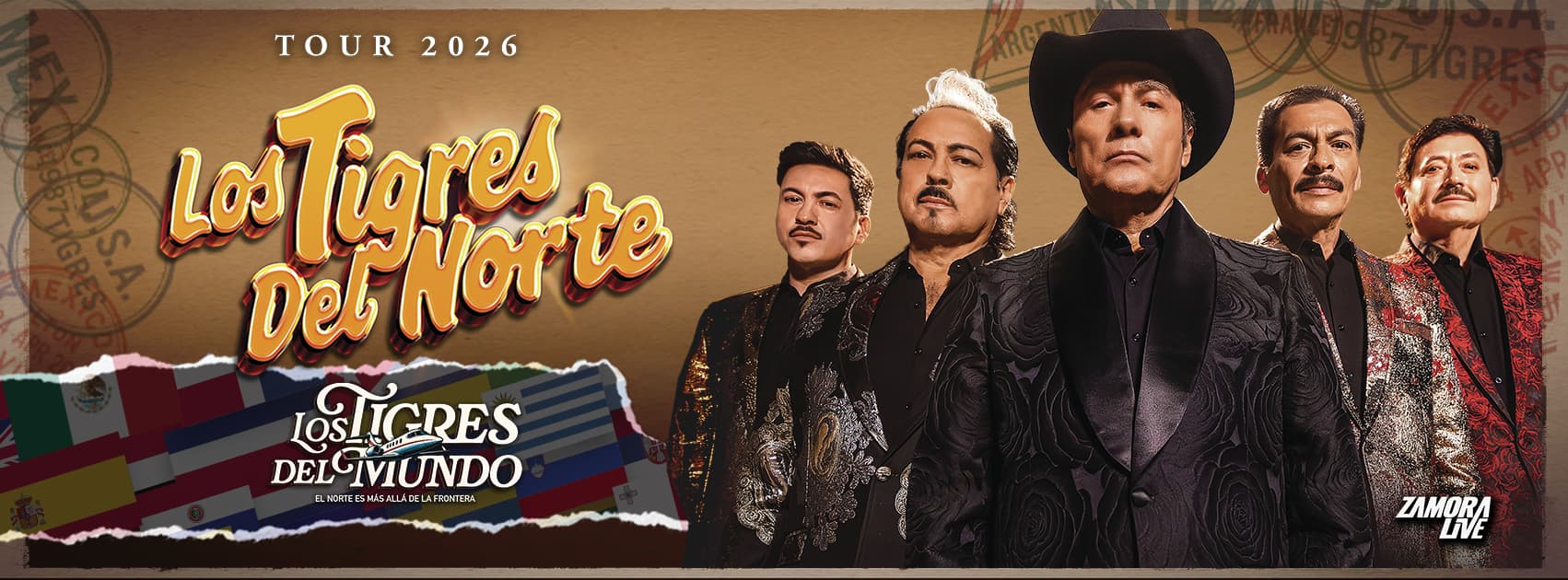 Los Tigres del Norte — Tour 2026