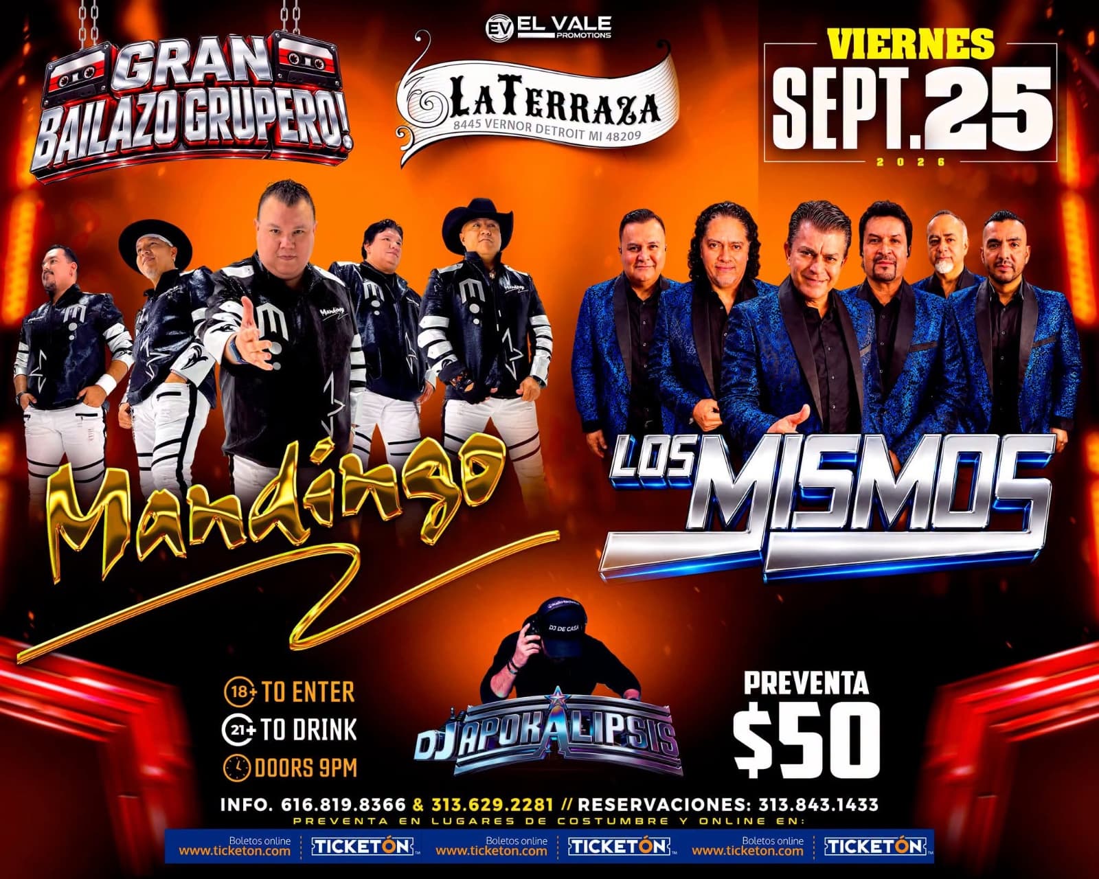 Los Mismos y Mandingo